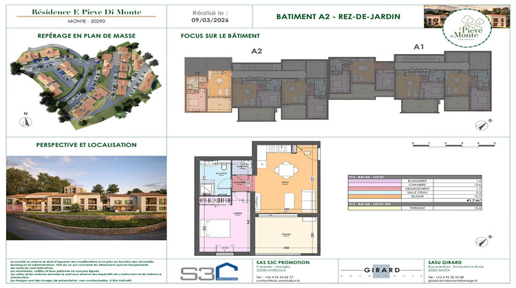 Ma-Cabane - Vente Appartement VESCOVATO, 42 m²