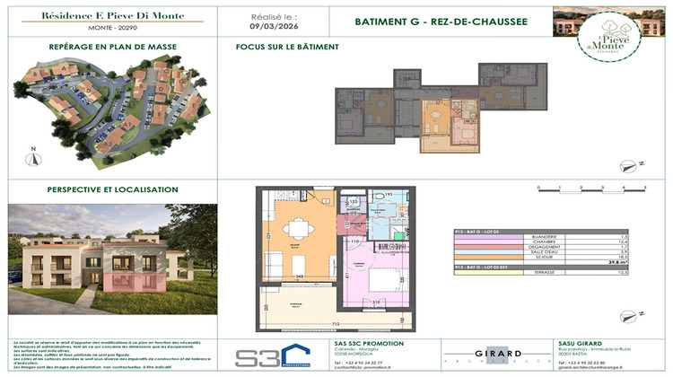 Ma-Cabane - Vente Appartement VESCOVATO, 40 m²