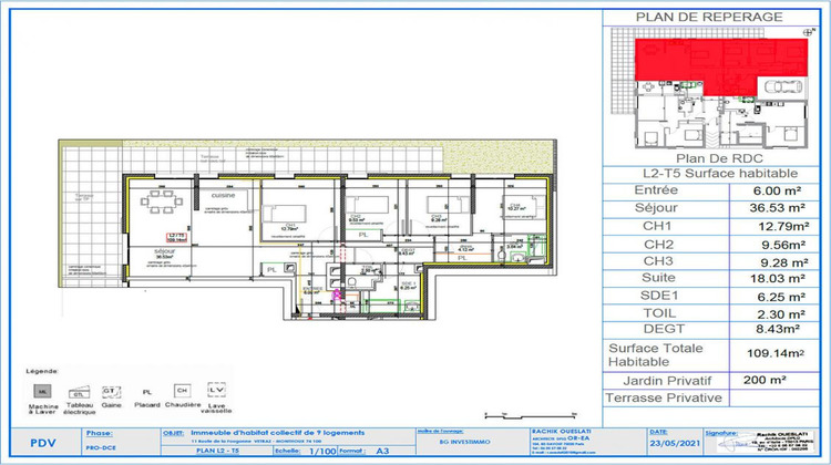 Ma-Cabane - Vente Appartement VETRAZ MONTHOUX, 109 m²