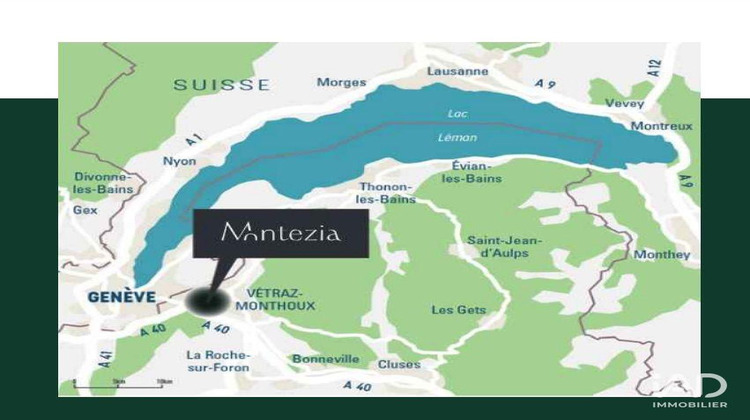 Ma-Cabane - Vente Appartement Vétraz-Monthoux, 45 m²