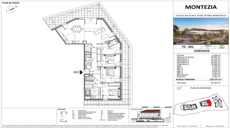 Ma-Cabane - Vente Appartement Vétraz-Monthoux, 108 m²