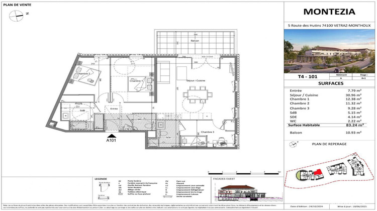 Ma-Cabane - Vente Appartement Vétraz-Monthoux, 83 m²