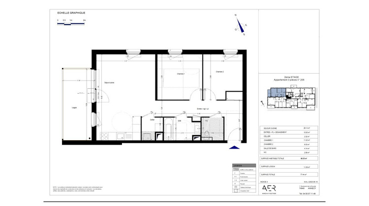 Ma-Cabane - Vente Appartement VETRAZ-MONTHOUX, 66 m²