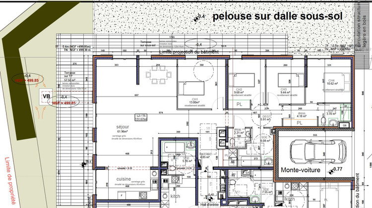 Ma-Cabane - Vente Appartement VETRAZ MONTHOUX, 131 m²