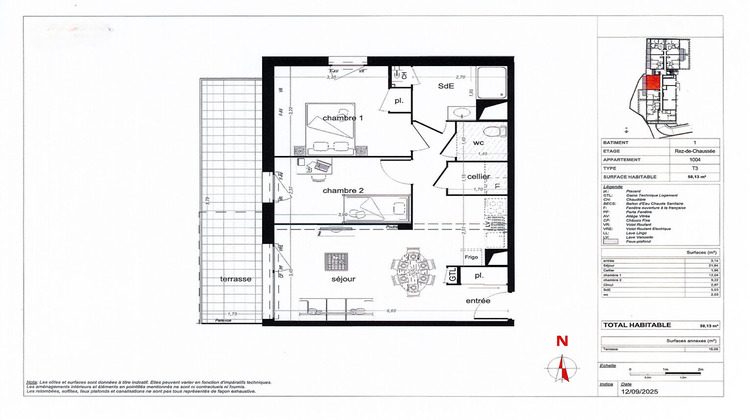 Ma-Cabane - Vente Appartement VEZIN-LE-COQUET, 58 m²