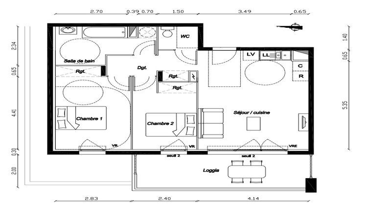 Ma-Cabane - Vente Appartement Vias, 62 m²