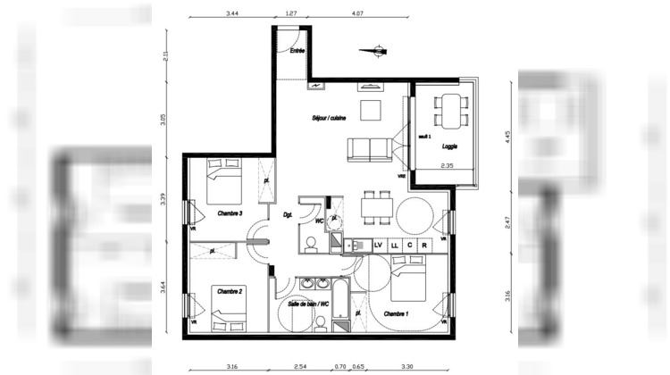 Ma-Cabane - Vente Appartement Vias, 87 m²