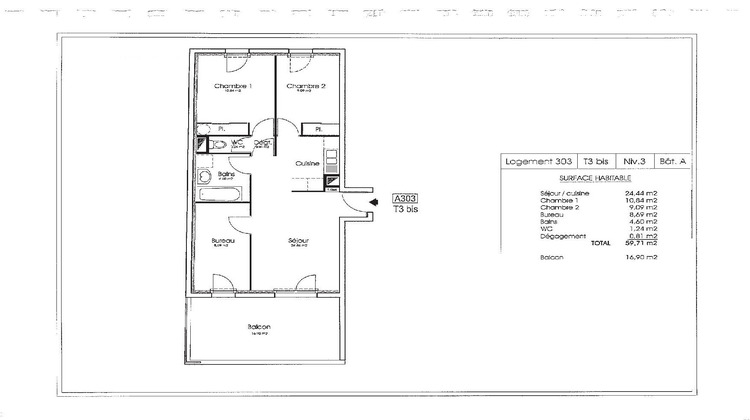 Ma-Cabane - Vente Appartement Vichy, 59 m²