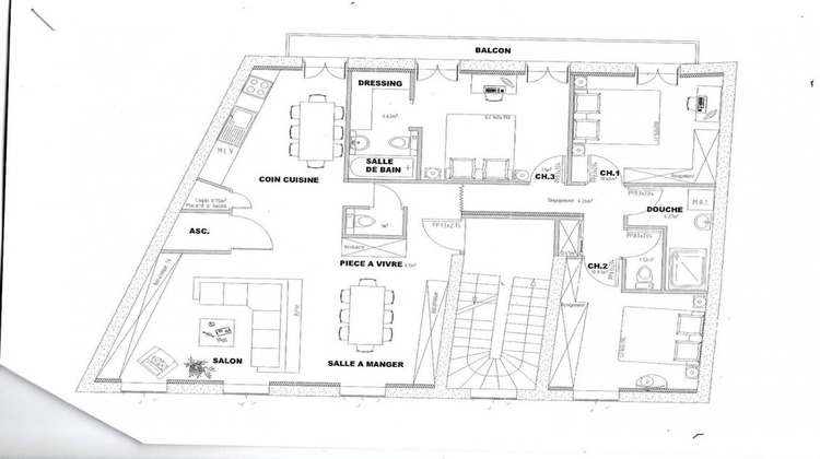 Ma-Cabane - Vente Appartement VICHY, 97 m²