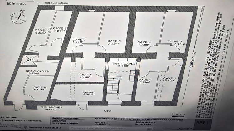 Ma-Cabane - Vente Appartement VICHY, 46 m²