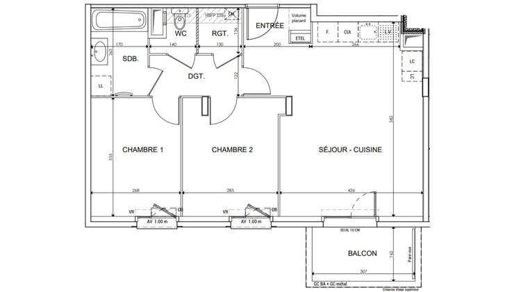 Ma-Cabane - Vente Appartement Vichy, 56 m²