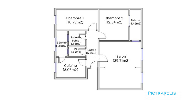 Ma-Cabane - Vente Appartement Vienne, 67 m²