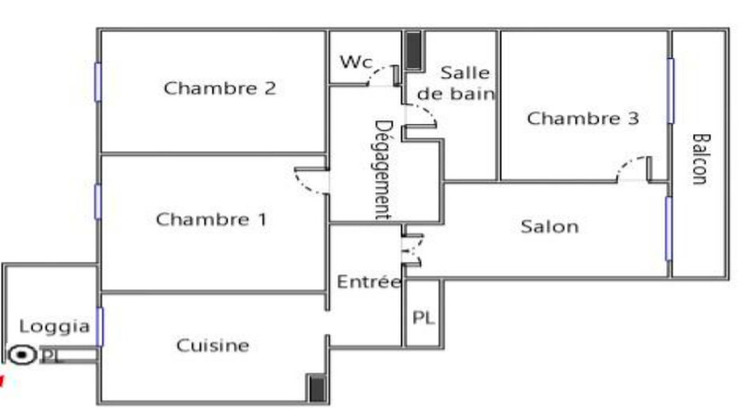 Ma-Cabane - Vente Appartement VIENNE, 68 m²