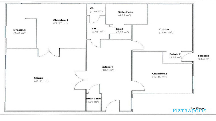 Ma-Cabane - Vente Appartement Vienne, 134 m²