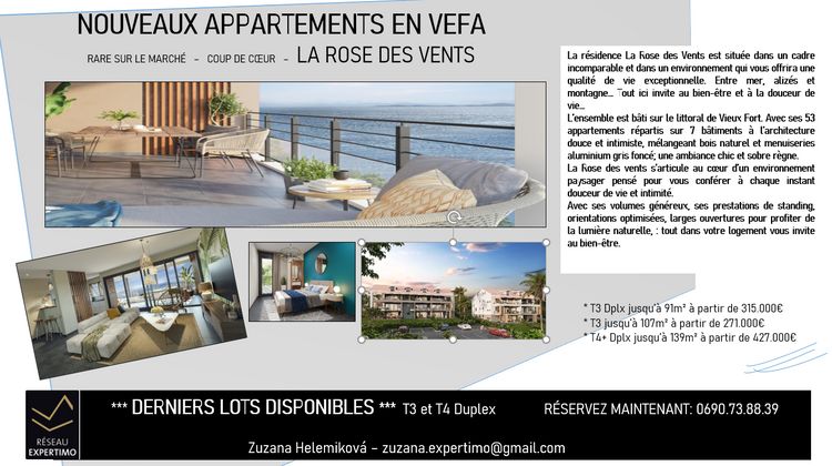 Ma-Cabane - Vente Appartement Vieux-Fort, 90 m²