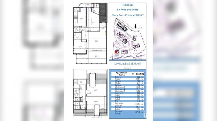 Ma-Cabane - Vente Appartement Vieux-Fort, 115 m²