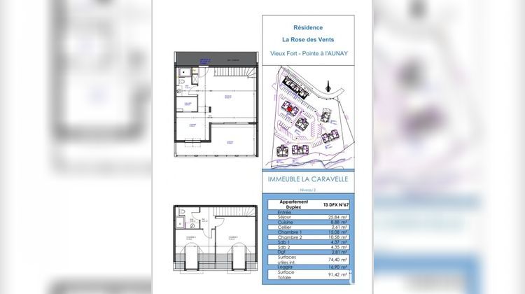 Ma-Cabane - Vente Appartement Vieux-Fort, 75 m²