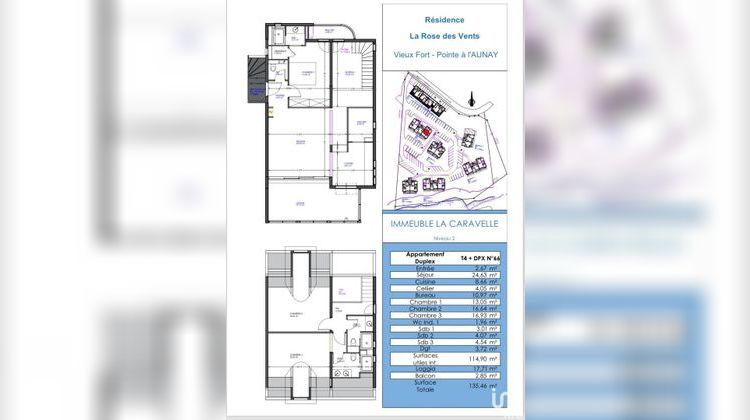 Ma-Cabane - Vente Appartement Vieux-Fort, 115 m²