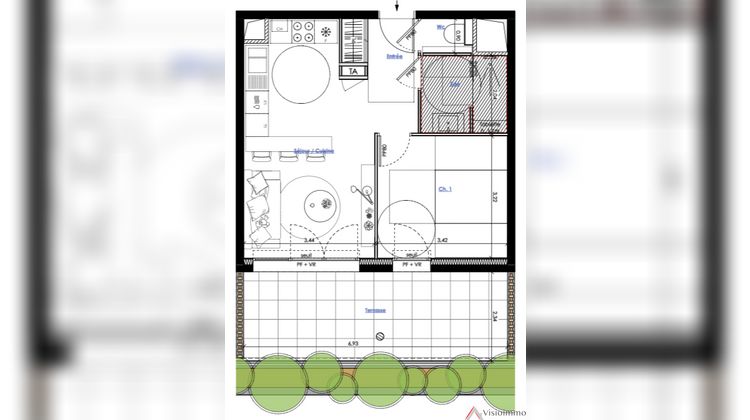 Ma-Cabane - Vente Appartement Vif, 40 m²