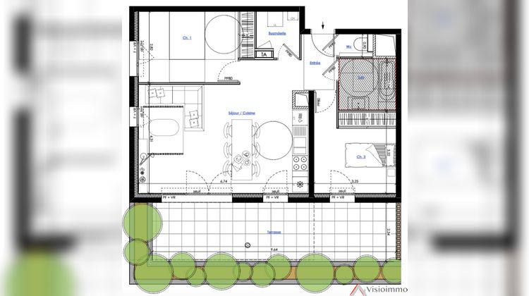 Ma-Cabane - Vente Appartement Vif, 66 m²