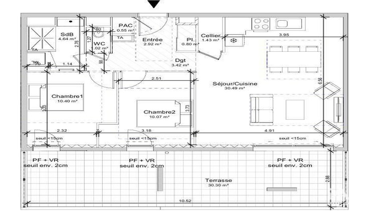 Ma-Cabane - Vente Appartement Vif, 66 m²