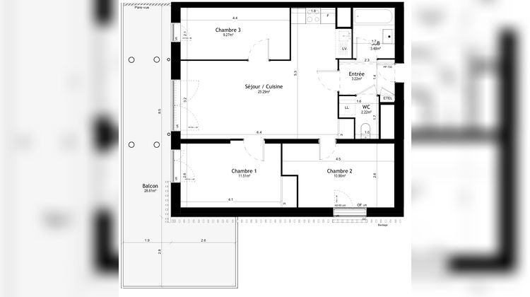 Ma-Cabane - Vente Appartement Vigneux-sur-Seine, 66 m²