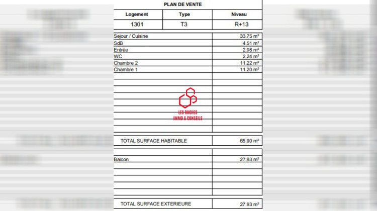 Ma-Cabane - Vente Appartement Vigneux-sur-Seine, 65 m²