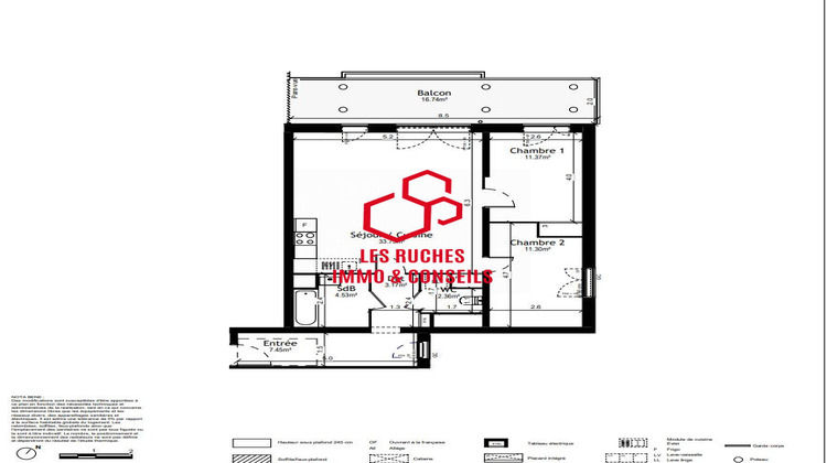 Ma-Cabane - Vente Appartement Vigneux-sur-Seine, 73 m²