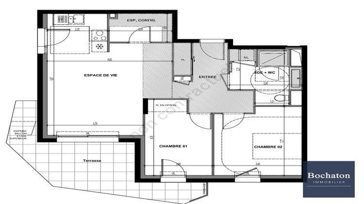 Ma-Cabane - Vente Appartement VILLE-LA-GRAND, 66 m²