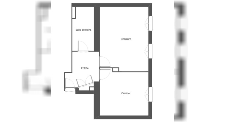 Ma-Cabane - Vente Appartement Ville-la-Grand, 45 m²