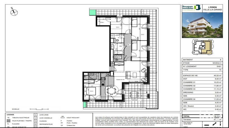 Ma-Cabane - Vente Appartement Ville-la-Grand, 108 m²