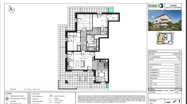 Ma-Cabane - Vente Appartement Ville-la-Grand, 95 m²