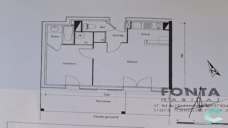 Ma-Cabane - Vente Appartement Villefranche-de-Lauragais, 36 m²