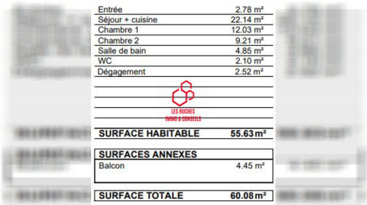 Ma-Cabane - Vente Appartement Villejuif, 55 m²