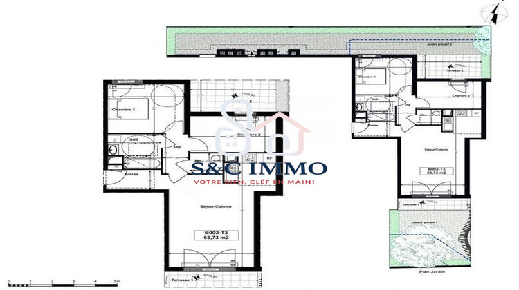 Ma-Cabane - Vente Appartement Villejuif, 61 m²
