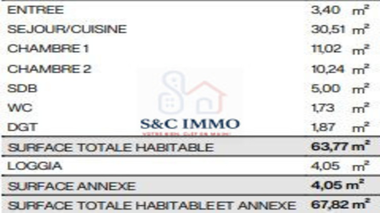 Ma-Cabane - Vente Appartement Villejuif, 63 m²