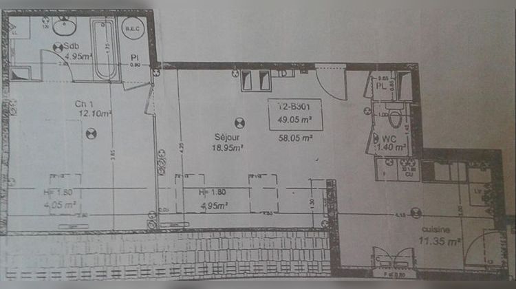 Ma-Cabane - Vente Appartement VILLEMOISSON-SUR-ORGE, 52 m²