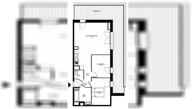 Ma-Cabane - Vente Appartement Villenave-d'Ornon, 64 m²