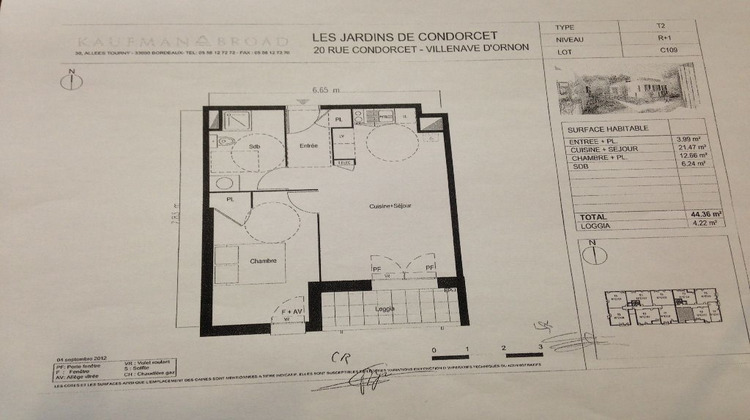 Ma-Cabane - Vente Appartement VILLENAVE-D'ORNON, 48 m²