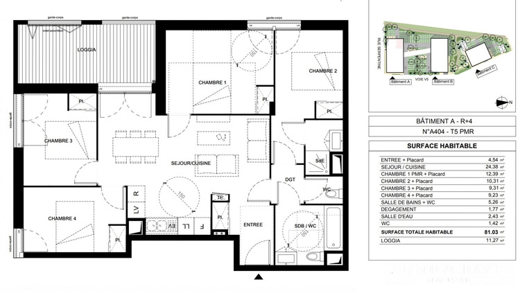 Ma-Cabane - Vente Appartement Villenave-d'Ornon, 81 m²