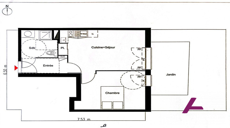 Ma-Cabane - Vente Appartement Villenave-d'Ornon, 37 m²