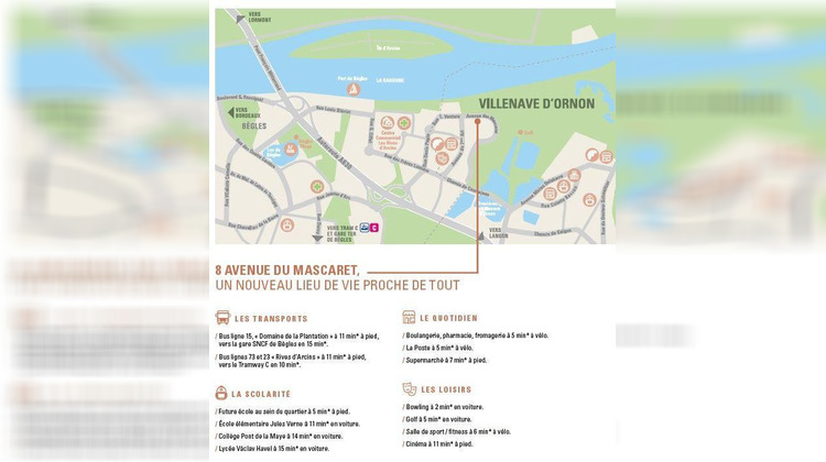 Ma-Cabane - Vente Appartement Villenave-d'Ornon, 58 m²