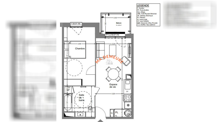 Ma-Cabane - Vente Appartement Villeneuve-d'Ascq, 45 m²