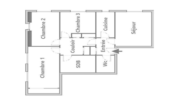 Ma-Cabane - Vente Appartement VILLENEUVE LA GARENNE, 85 m²