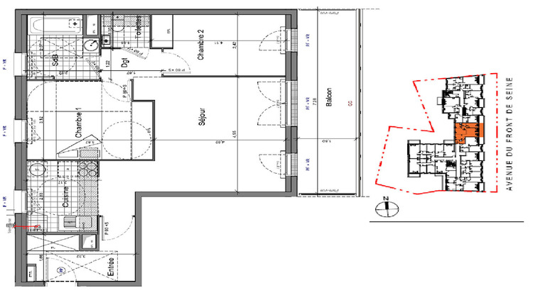 Ma-Cabane - Vente Appartement VILLENEUVE-LE-ROI, 73 m²
