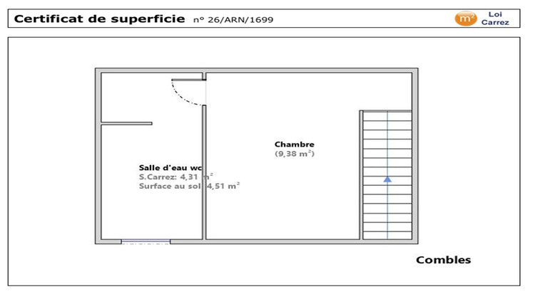 Ma-Cabane - Vente Appartement VILLENEUVE-LE-ROI, 28 m²
