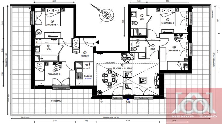 Ma-Cabane - Vente Appartement Villeneuve-Saint-Georges, 91 m²