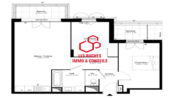 Ma-Cabane - Vente Appartement Villeneuve-Saint-Georges, 58 m²