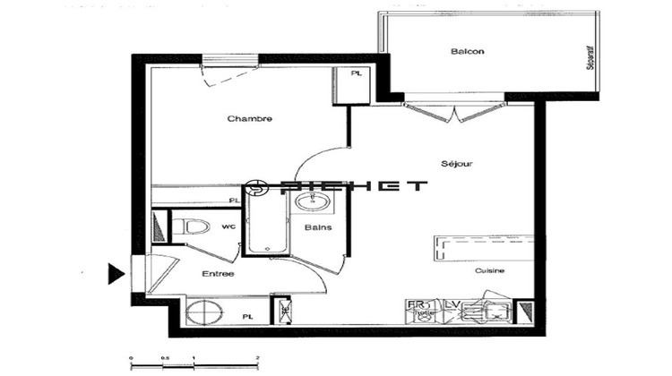 Ma-Cabane - Vente Appartement VILLENEUVE-SUR-LOT, 34 m²