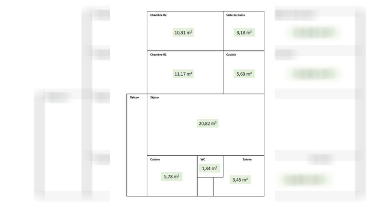 Ma-Cabane - Vente Appartement Villeneuve-sur-Yonne, 61 m²